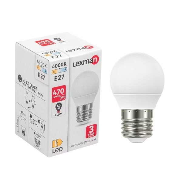 BULB LED E27 40W 470lm